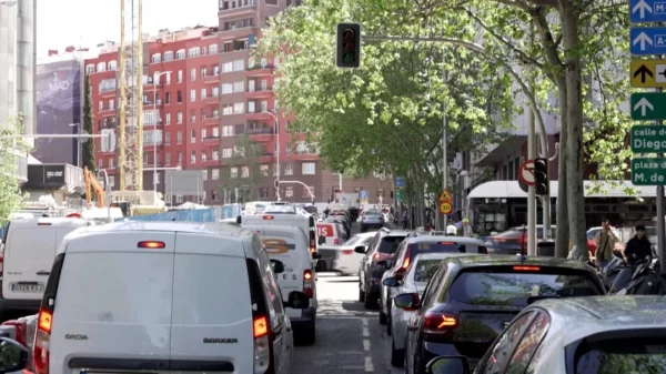 El apagón es España ha provocado caos en el tránsito. Fuente externa