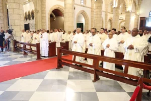Misa encabezada por Ozoria por semana santa 2025