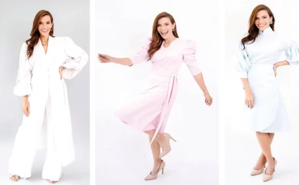 Se puede observar diseños versátiles y atemporales para mujeres  polifacéticas, que  trabajan y también se divierten.