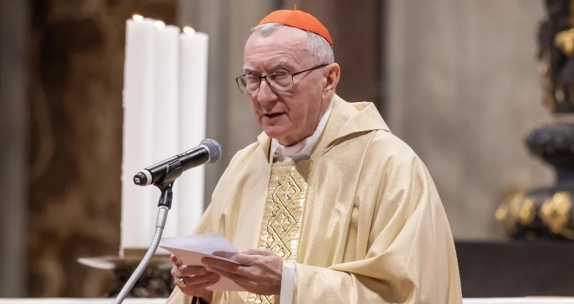 Pietro Parolin pondera papel de la Iglesia ante las guerras.