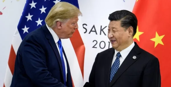 El presidentge Donald Trump con el presidente chino, Xi Jinping, en una reunión del pasado y que podrá repetirse pronto.