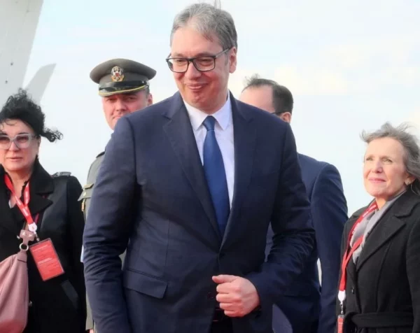 El presidente serbio, Aleksandar Vucic, aliado de Putin.