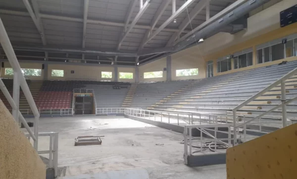 El Palacio de Voleibol Ricardo -Gioriver- Arias es remozado para los Juegos Centroamericanos y del Caribe de 2026.
