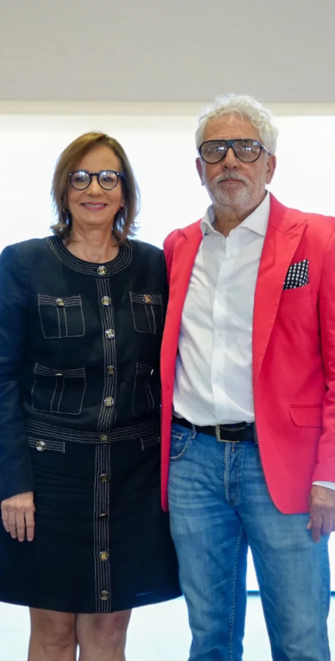 Yandra Portela y Paolo Modolo.