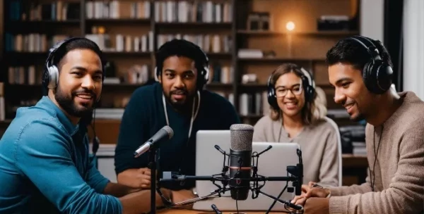 Los jóvenes emprendedores que lanzaron la plataforma.