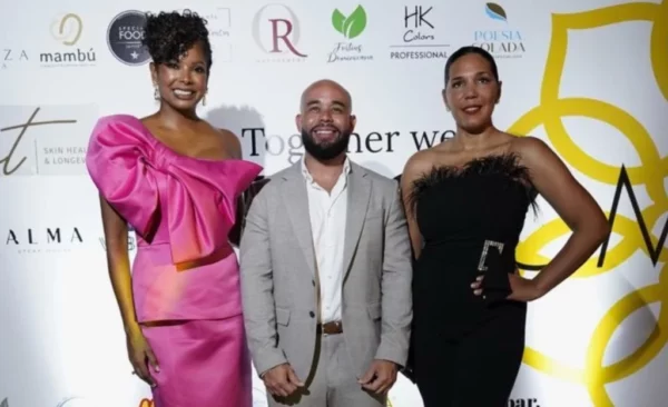 Ruth Ocumárez, Iván Villa y Rosa Mejía.