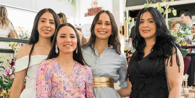 Ivana Paulino, Saidy Santana, Mariela Then y Chantal Hernández.