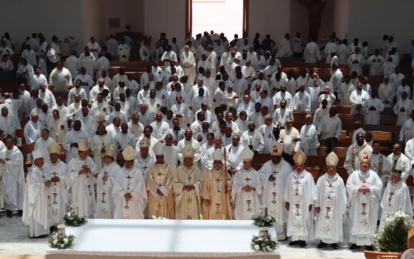 Los líderes de la Iglesia católica se reunieron en Bayaguana.