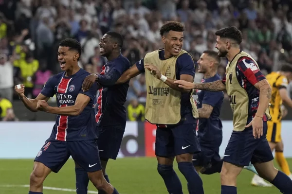 EL PSG tuvo una maravillosa actuación ante el Inter de Milán. AP