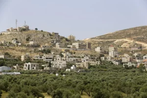 Imagen de archivo de uno de los asentamientos israelíes, ilegales según el derecho internacional, en Cisjordania.