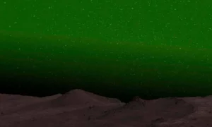 Observan la primera aurora visible en Marte