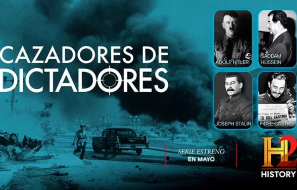 Afiche de la serie Cazadores de Dictadores