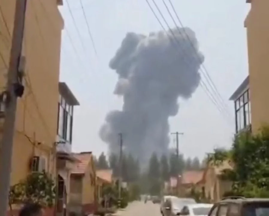 China Explosión
