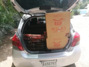 Detienen a cabo del Ejército con más de 59,000 cigarrillos de contrabando en Dajabón
