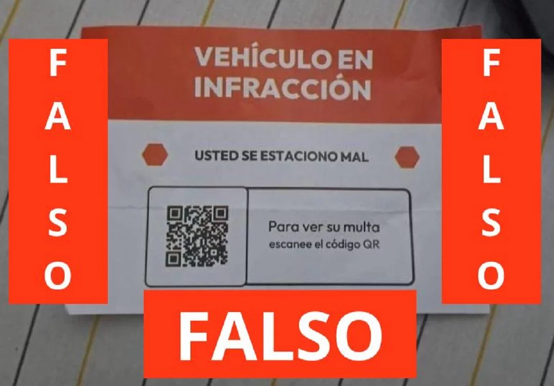 Calcomanía fraudulenta