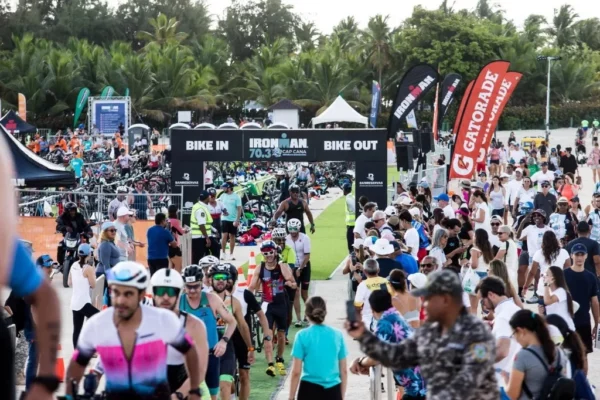 El Ironman es uno de los triatlón más grande del mundo.