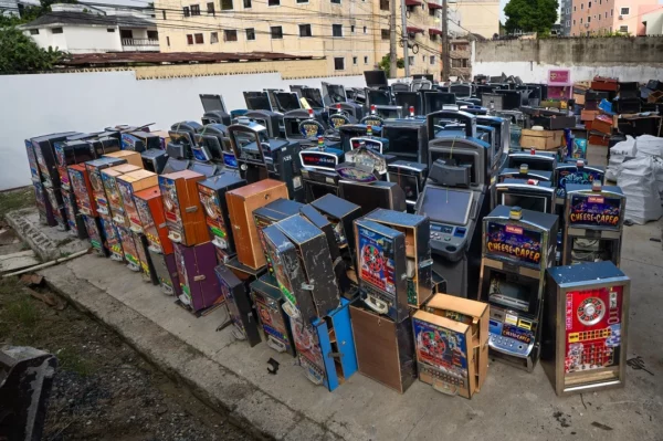 Equipos ilegales en juego de azar