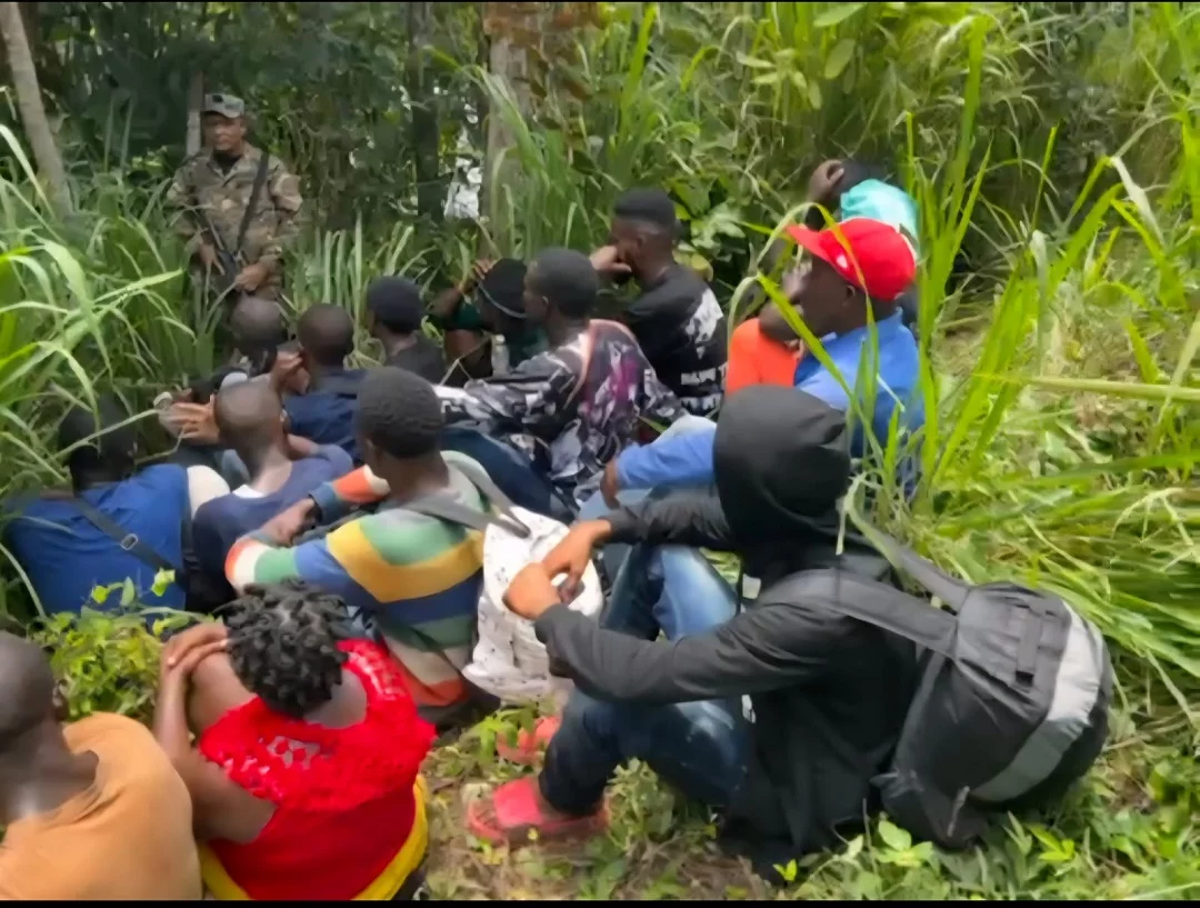 Grupo 18 haitianos en Dajabón