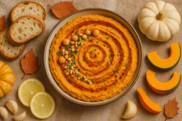 Hummus de calabaza: receta rápida y deliciosa