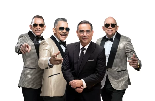Los Rosario junto a Gilberto Santa Rosa