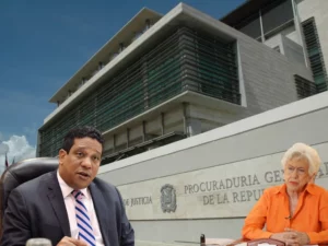 Milagros Ortiz Bosch y Carlos Pimentel acuden a la Procuraduría para dar seguimiento a casos de corrupción remitidos