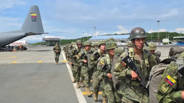 Ecuador despliega tropas en la Amazonía tras emboscada mortal atribuida a disidencias de las FARC