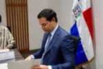 Ministro de Cultura, Roberto Ángel Salcedo, durantre la sesión del Consejo Nacional de Cultura (CNC).