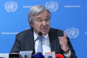 El secretario general de la ONU, António Guterres, en una fotografía de archivo.