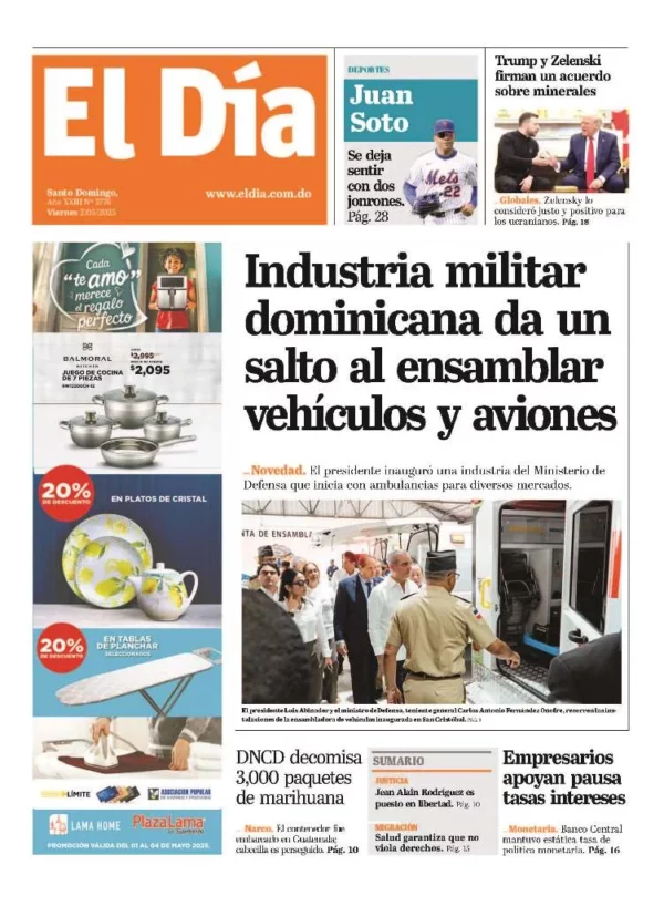 Portada impresa 02-05-2025
