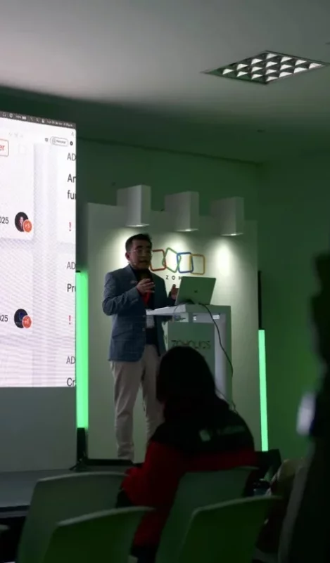 Raju Vegesna, líder evangelista de la empresa Zoho. Fuente externa
