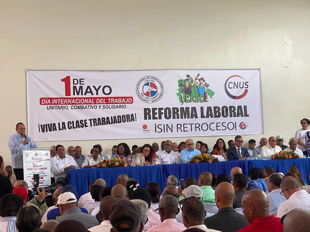 Sindicatos demandan respeto a la cesantía, mejora salarial y aplicación real de la seguridad social