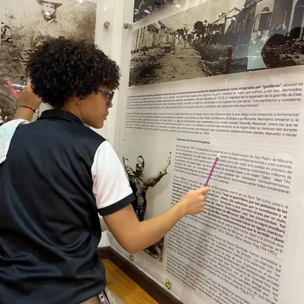 Una de las salas del Museo Memorial.