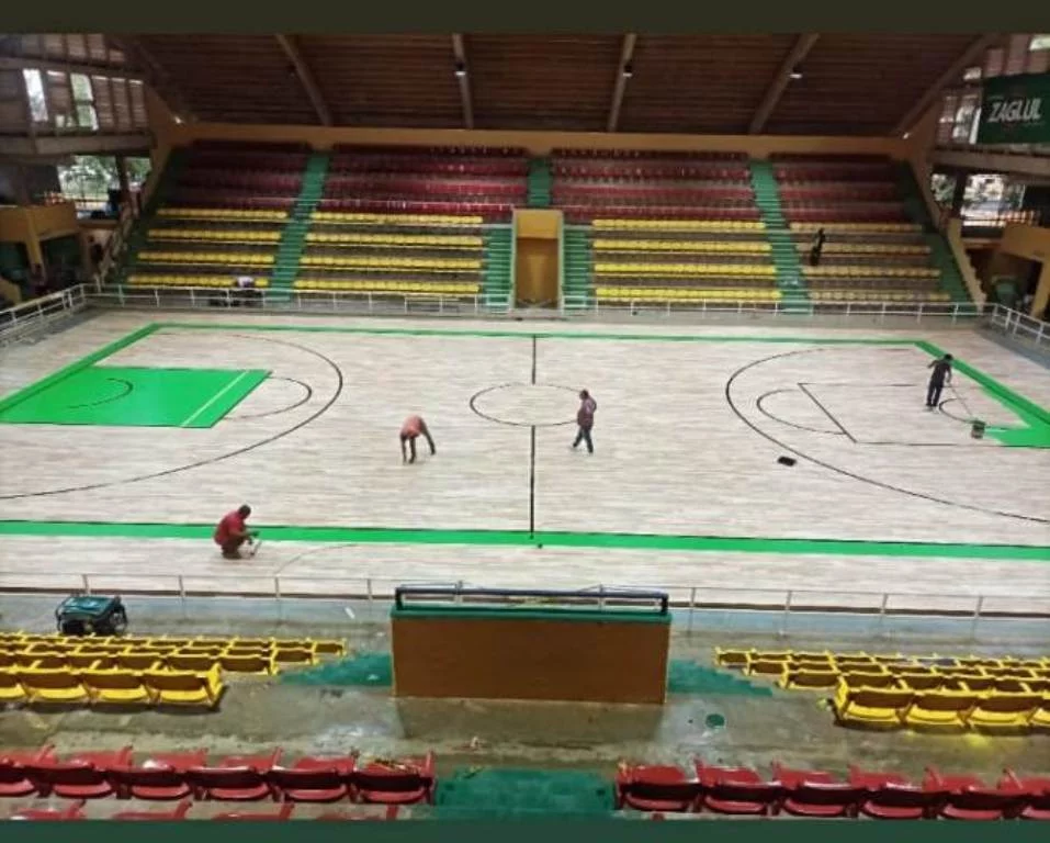 Vista parcial del multiuso