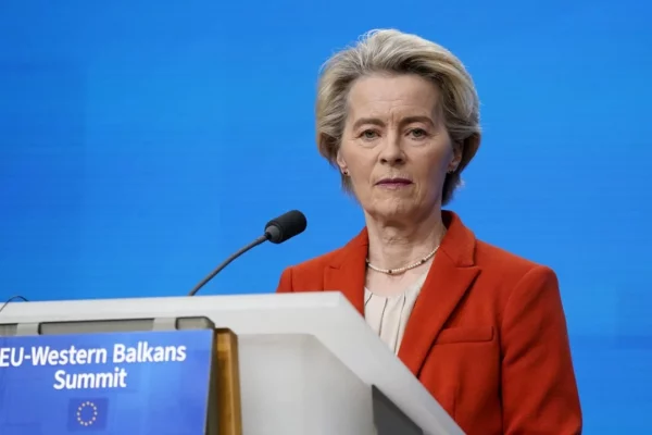 La presidenta de la Comisión Europea, Ursula von der Leyen. Fuente externa