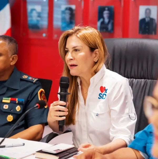 Carolina Mejía, alcaldesa del Distrito Nacional. Fuente externa
