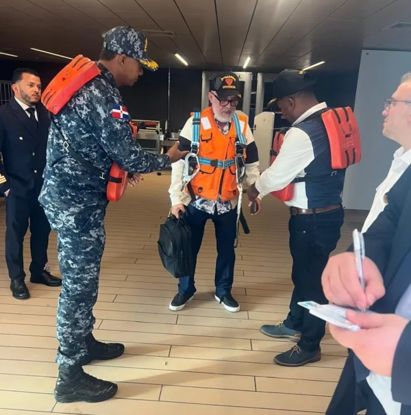 Angel Martínez al momento de ser arrestado