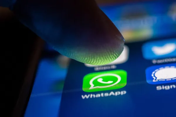 WhatsApp en el teléfono