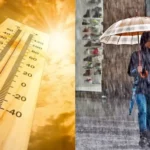 Meteorología prevé un inicio de semana con chubascos y altas temperatura para este lunes 8 de junio