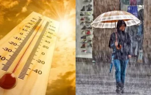 Meteorología prevé lluvias las próximas 24 a 72 horas; la temperatura estará calurosa