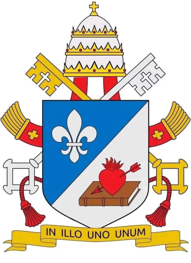 el escudo del papa-lema de leónxiv