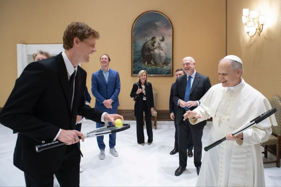 papa y tenista papa y tenista