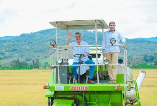 presidente en el campo