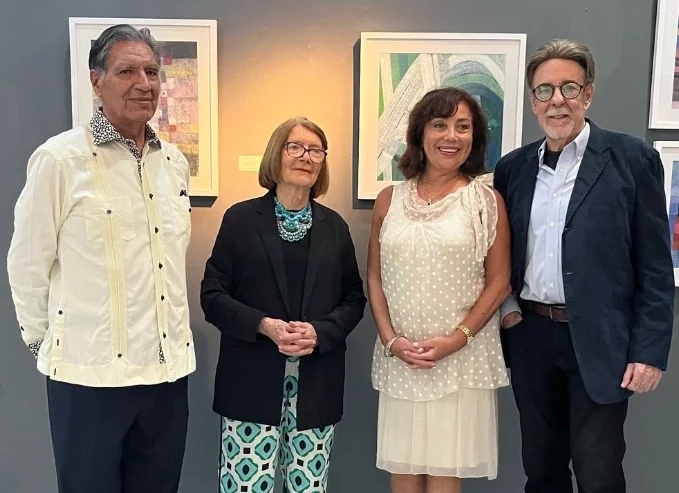 Antonio Gonzales Duche, Marianne de Tolentino, Beatriz Fataccioli y Salvador Bergés.