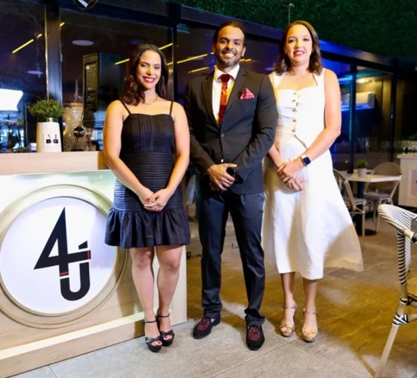 Carmen Jeréz, Joel Villalona y Nairovy Frías.