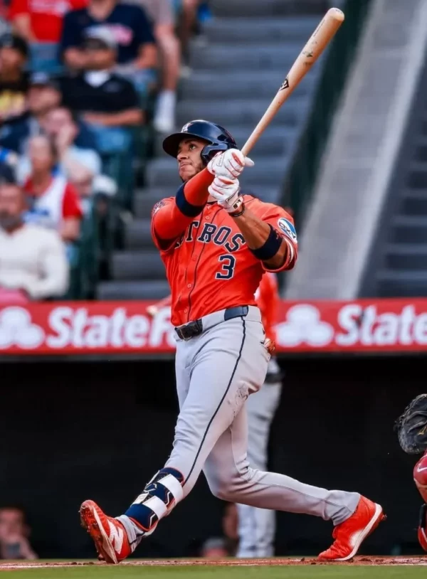 El dominicano Jeremy Peña, de los Astros, es la sensación de la franquicia en esta campaña.
