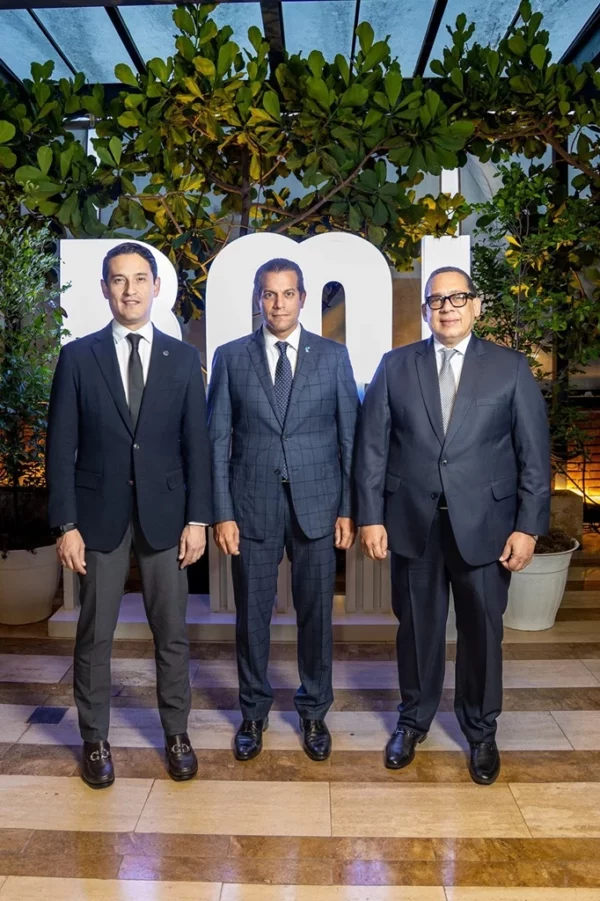 Manuel Trujillo, Franklin Glass y Efrén Ortiz.