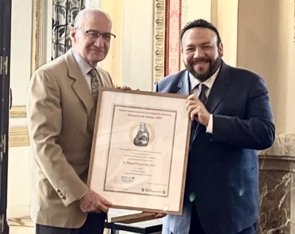 Feliciano Barrios Pintado y Miguel Reyes Sánchez.