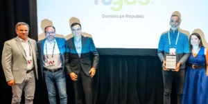 Representantes de la empresa del sector ciberseguridad Fortinet. Fuente externa