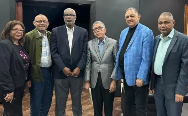 Los periodistas que participaron.