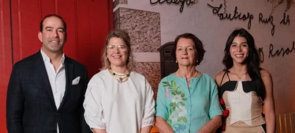 Mariano González, Marian Saseta, Rosa Ruiz y Gabriela Benoit.